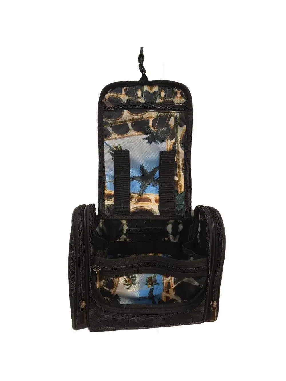 Robert Graham Dopp Kit Hanging Toiletry Bag Travel Case Camo Camouflage Men's